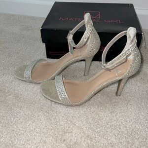 Material Girl Heeled Shoes Sz 8